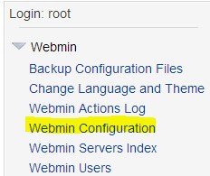 Adding reboot to Webmin on Linux