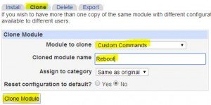 Adding reboot to webmin 3a