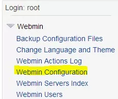 Adding reboot to Webmin on Linux