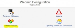 Adding reboot to webmin 2