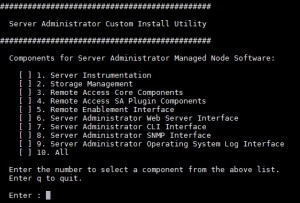 Install Dell OpenManage 7.4 on RHEL - OEL 6.5 - 1