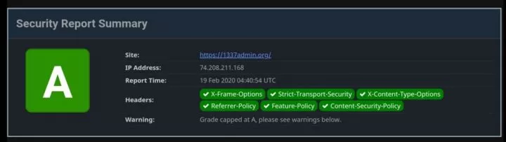 Adding security headers to NGINX config